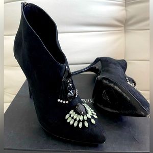 Emporio Armani high heel boots. Size 8.5.